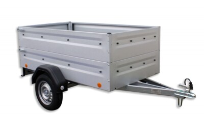 Kasten Anhänger TPV TL-EU2 750 Kg ungebremst mit Bordwanderhöhung um 340