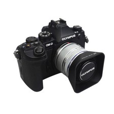 Replacement Lens Hood Shade LH-40 For Olympus Zuiko 14-42mm 14-42mm II R Black
