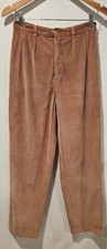 Steve-Mor Size 11/12 Light Brown Corduroy Pants High Waisted Vintage 70s 80s