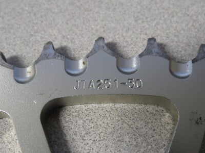 ケンタ屋 JT 50T Aluminum Rear Sprocket Fits: Kawasaki 98-00 KX80 01-10 KX85