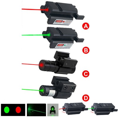 Green/Red Laser Lazer Beam Dot Sight Scope Mount Hunt# for Hunting  a