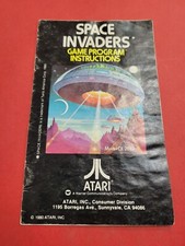 Space Invaders Atari 2600 Manual Only