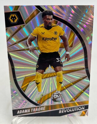 2022-23 Panini Revolution EPL ADAMA TRAORE sunburst #253 Wolves 02