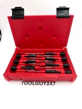 SNAP ON TOOLS NEW 7 Piece Combo Tip Electronic Mini Screwdriver Set SGDE70ESD