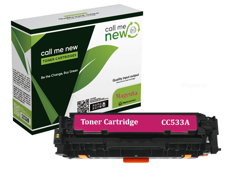 Toner Compatible Pour CC533A 304A Magenta Pour HP Color LaserJet CP2025 CM2320 - Photo 1/1