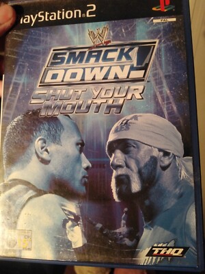 WWE Smack down Shut Your Mouth PS2 Sony PlayStation