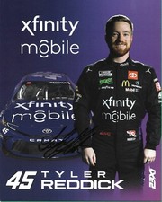2024 Chase Tyler Reddick Xfinity NASCAR Signed Auto 8x10 Hero Card Photo COA