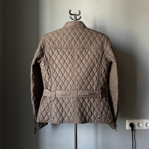 Belstaff England Damen Steppjacke braun mit Gürtel Größe 46IT / 12US / 14UK - Bild 3 von 19