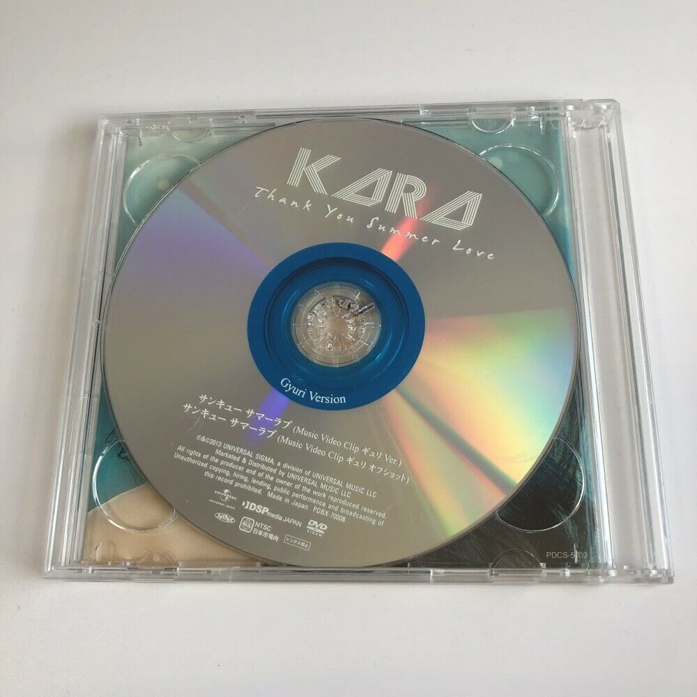 KARA Thank You Summer Love ハラ 直筆サイン入り KARA Thank You Summer Love Gyuri Ver CD+DVD Q | eBay