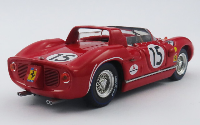 Miniature Ferrari 330 P 1/43 - 2ème 24H Du Mans 1964 (Hill) - BEST MODEL ART200-2