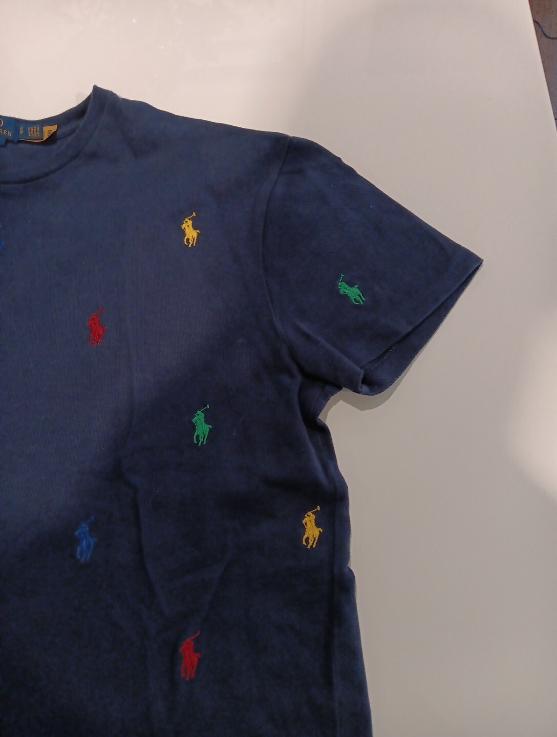 maglietta pony ralph lauren all over taglia S