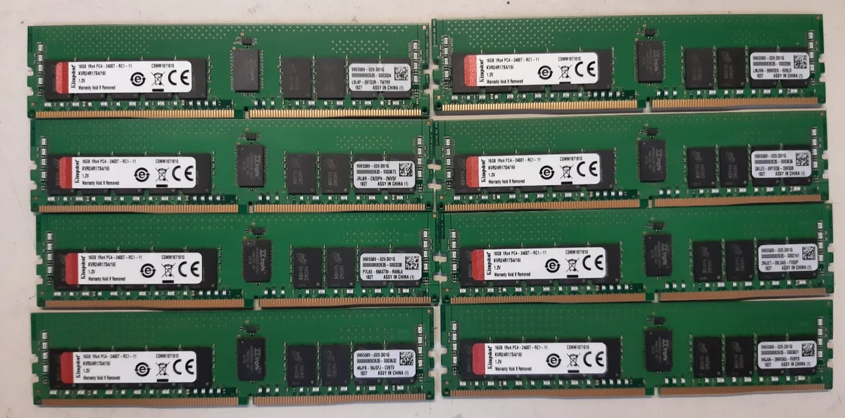 Kingston DDR4 SDRAM 16 GB Total Capacity Memory (RAM) for sale | eBay