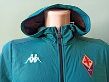 Giacca Felpa nuova Fiorentina Kappa Hooded Sweatshirt Jacket taglia L