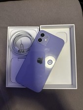 iPhone 12 128 GB Violett, Originalverpackung, Extras, Top Zustand, 73% Batterie