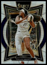 2025 Panini Select WNBA #14 Kalani Brown Silver Prizms
