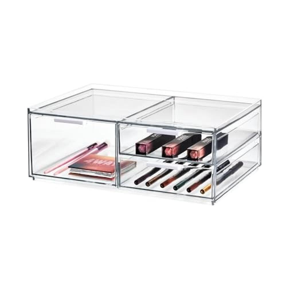 (TG. 30,5 x 20,3 x 11,4 cm) iDesign The Collection Porta, Portaoggetti Bagno Col