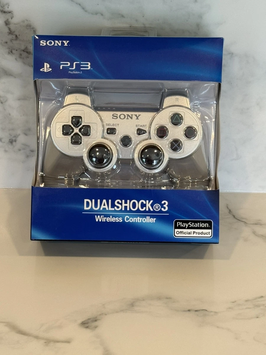 Sony Silver Video Game Controllers for Sony PlayStation 3 for sale