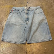 Vintage Bugle Boy Jeans 750 Light Wash Baggy Denim Shorts