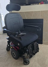 Pride Quantum J6 Electric Wheelchair Candy Apple Red