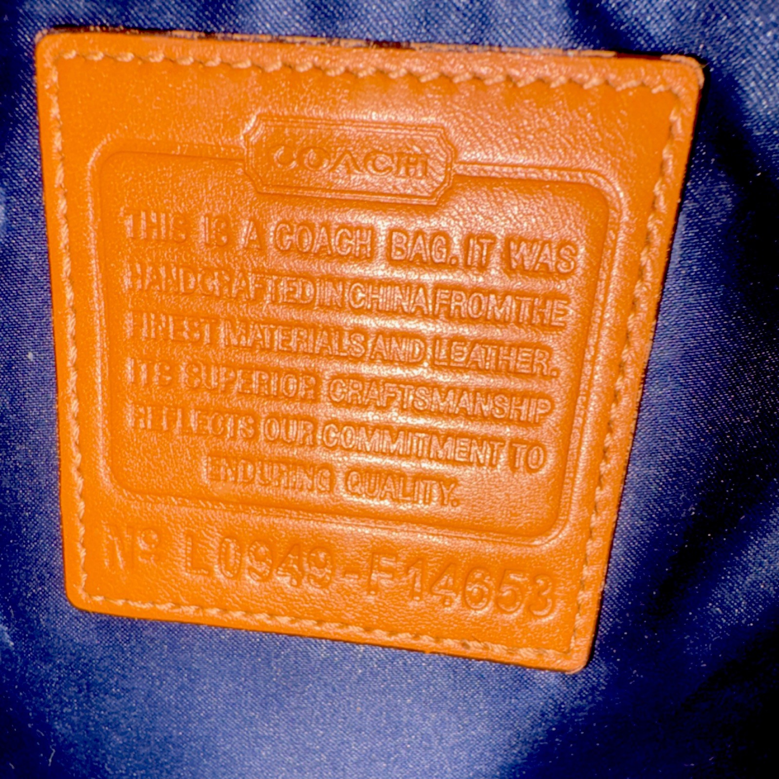 Coach Patchwork Multicolor Logo Tote Bag matching… - image 4