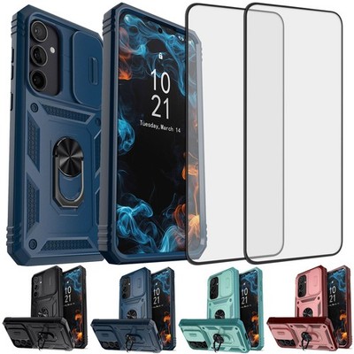 For Samsung Galaxy S24 5G Series Case Slide Camera Lens Cover / Screen Protector