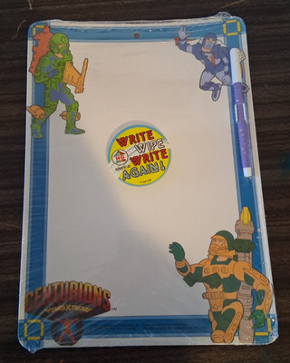 Centurions Power Xtreme 1986 HG Toys Write Erase Write Again Scarce Sealed Nice!