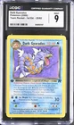 CGC 9 MINT Dark Gyarados 25/82 Team Rocket 1st Edition Pokemon Card