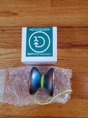 SPYY Dynamo yoyo NEW copper/blue