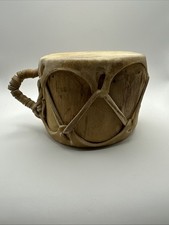 Vintage Native American Handmade hand drum Free Shipping