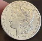 CARSON CITY! 1879 CC Morgan Silver Dollar ~ VERY RARE VF/XF ~ 90% Silver $1