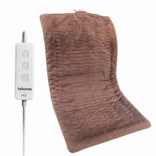 Weighted Heating Pad, 1.5lb Electric Heating Pad for Back Pain and Cramps Rel...
