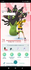 Pokémon Go level 74 lvl - 2016