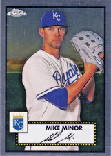 2021 Topps Chrome Platinum Anniversary - Mike Minor #188