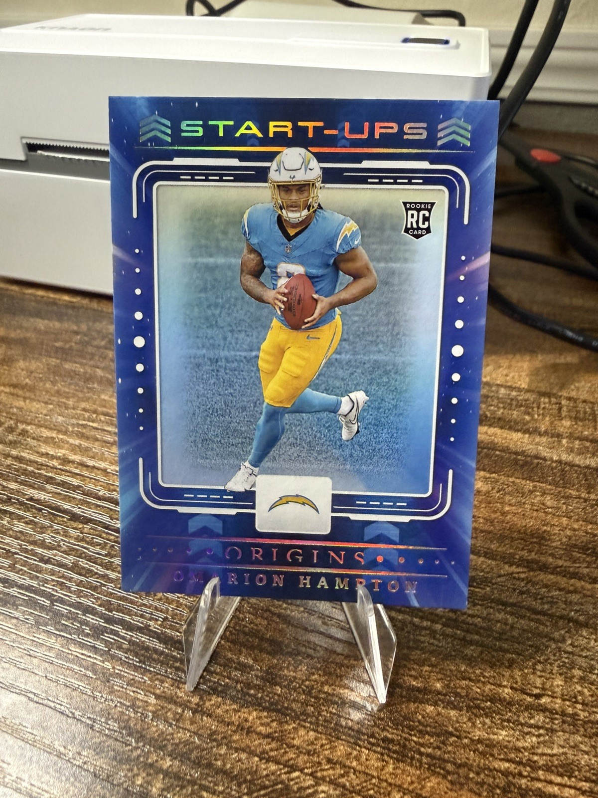 2025 Origins Start Ups Omarion Hampton Chargers Rookie #11