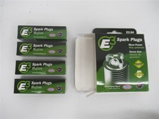 E3 Spark Plugs E3.54 Premium Automotive 14mm Tapered Resistor 4 Pack