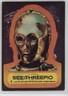 1977 Star Wars Stickers C-3PO See-Threepio #5 0i5i