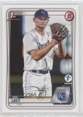 2020 Bowman Draft 1st Edition Asa Lacy #BD-88 0o6v
