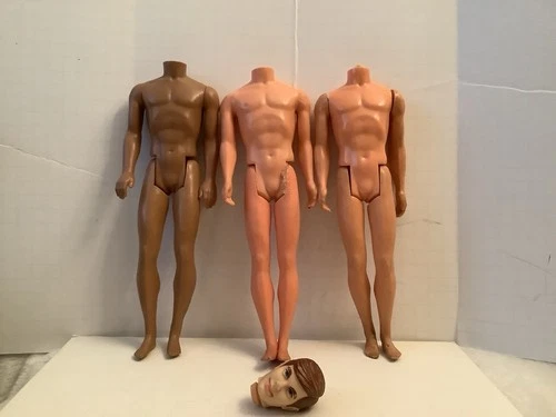 Lot of Vintage 1968 Barbie Ken Doll Replacement Parts Mattel