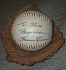 1993 Special Olympics Games Harmon Killebrew Autographed Multi Player Baseball..