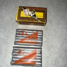 Vtg "World Famous Pocket Heater" Solid Fuel Sticks, Japan New Seaway 24 Sticks