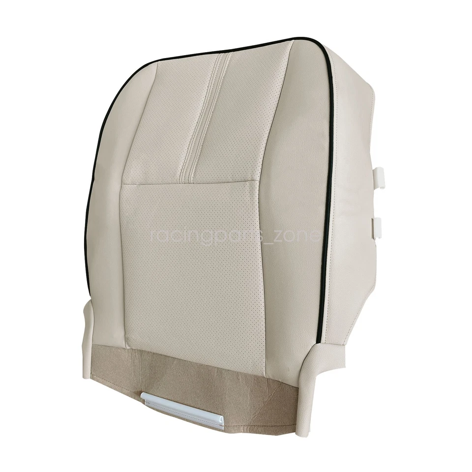 Front Passenger Bottom Perforated Leather Seat Cover Tan For 2010-12 Lincoln MKZ Foto 4 de 4