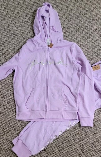 New Lavendar / Silver Hoodie & Jogger Set VS Small - Picture 1 of 5