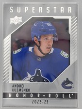 Andrei Kuzmenko 2022-23 Upper Deck Honor Roll #HR86 Vancouver Canucks