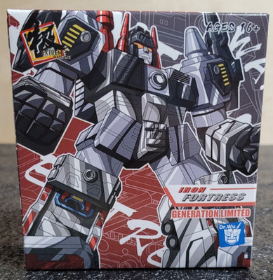 Dr Wu Iron Fortress DW-E54D figure - battle damage version
