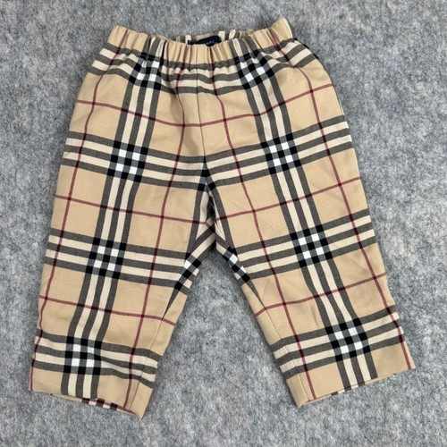 Burberry Nova Check Baby Hose Wollmischung Größe 12M Gummibund - Bild 1 von 8