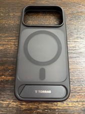 Torras Magnetic Case With Kickstand For Apple iPhone 17 PRO 6.3  Black USED
