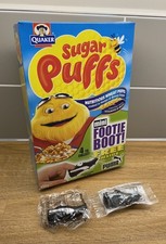Vintage 2 Mini Puma Football Boots + Sugar Puffs Cereal Box Pack 2005 Rare