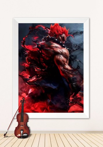 Carteles de personajes de Street Fighter Capcom impresiones regalos decoración del hogar arte de pared - Imagen 4 de 38