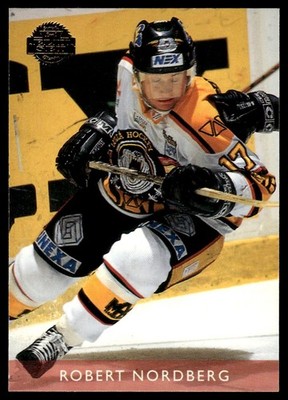 1995-96 Leaf Elit Set Sweden Robert Nordberg Luleå HF #82