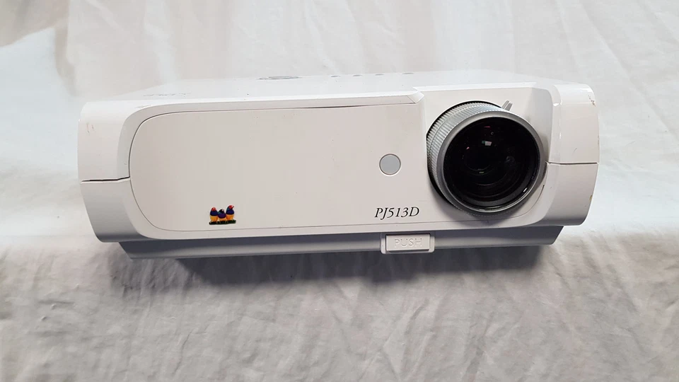VIewsonic pj513d VGA DLP Projector UNIT ONLY 12 Lamp Hours - Image 2 of 4